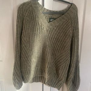 American Eagle Oversized Chunky Knit Sweater